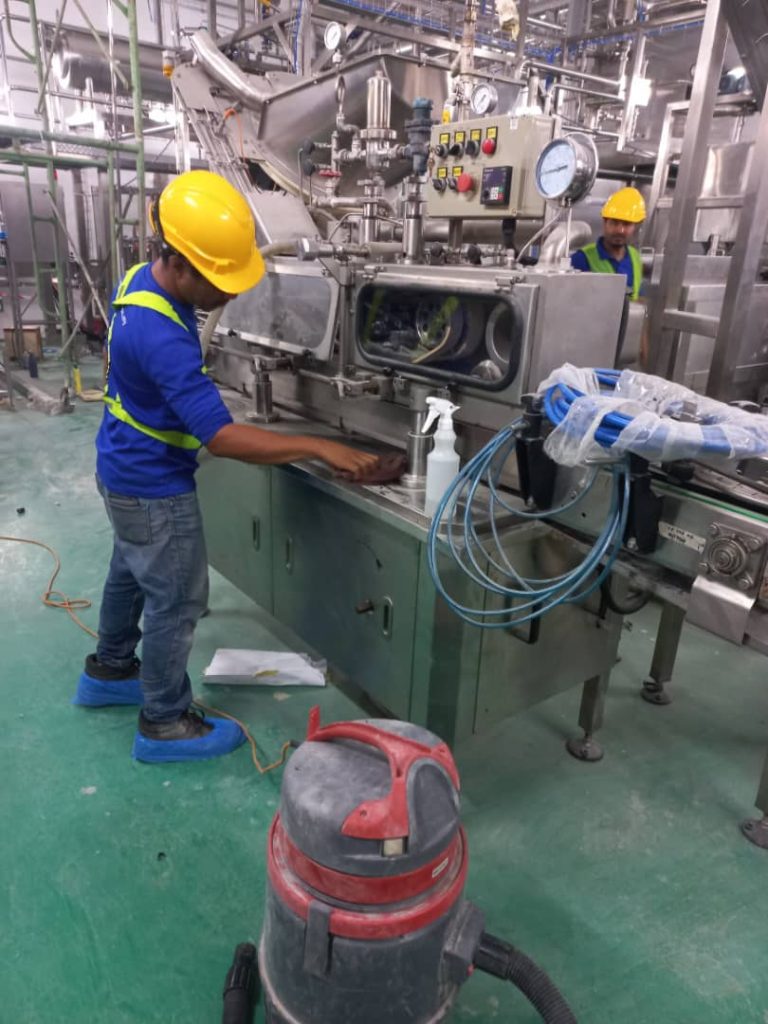 Cleaning Kilang, High Clean dan General Cleaning